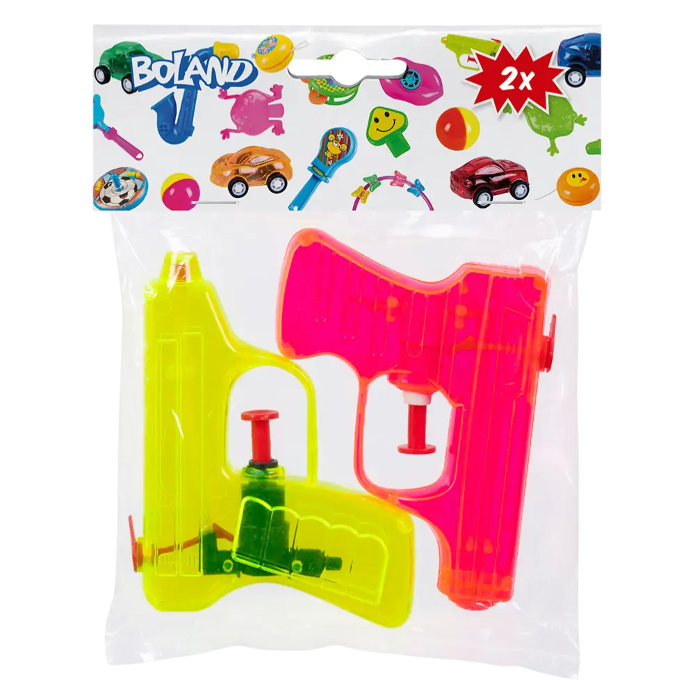 Set 2 waterpistolen - Kinderverjaardagsspelletjes voor buiten in de zomer