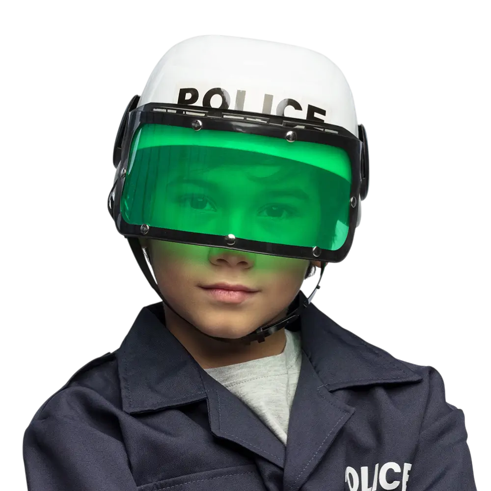 Politiehelm voor kinderen - Verjaardagsvermomming voor jongens