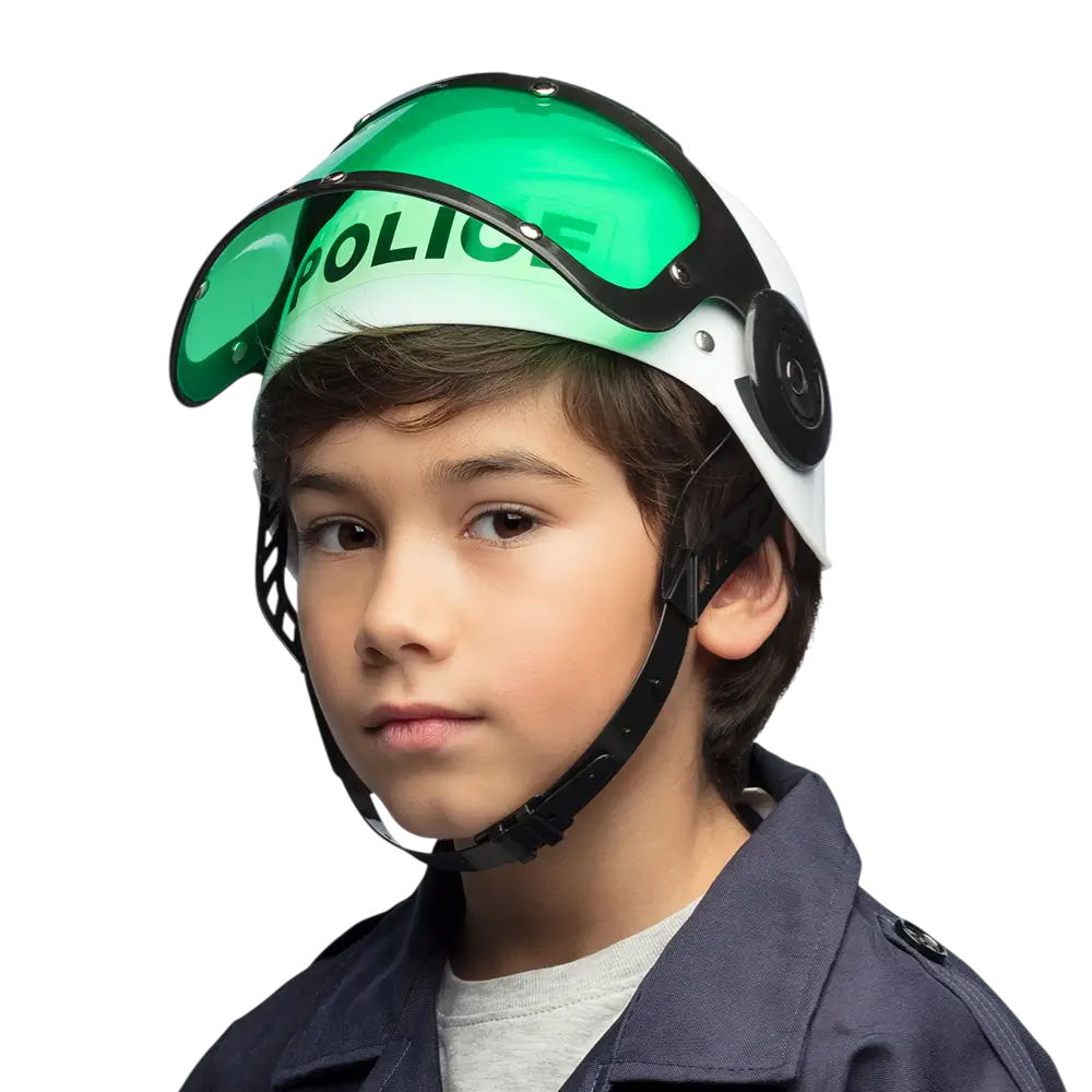 Politiehelm voor kinderen - Verjaardagsvermomming voor jongens