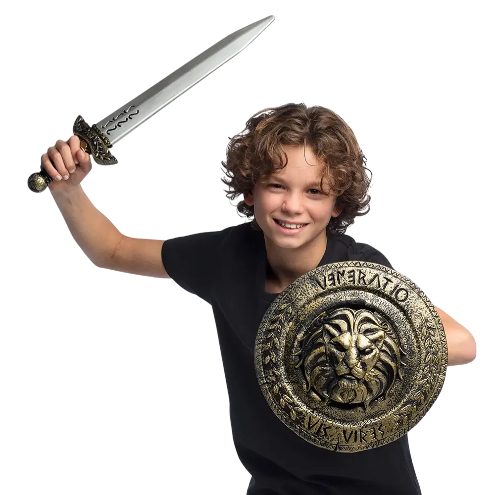 Ridderkoffer voor kinderen - Accessoires voor verkleedkleren voor jongens