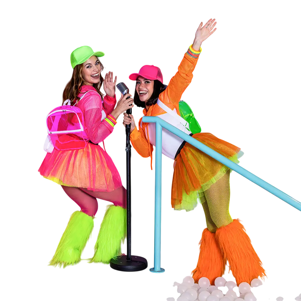 Rugzak Fluogroen - Accessoire Festivals Soirée Fluo