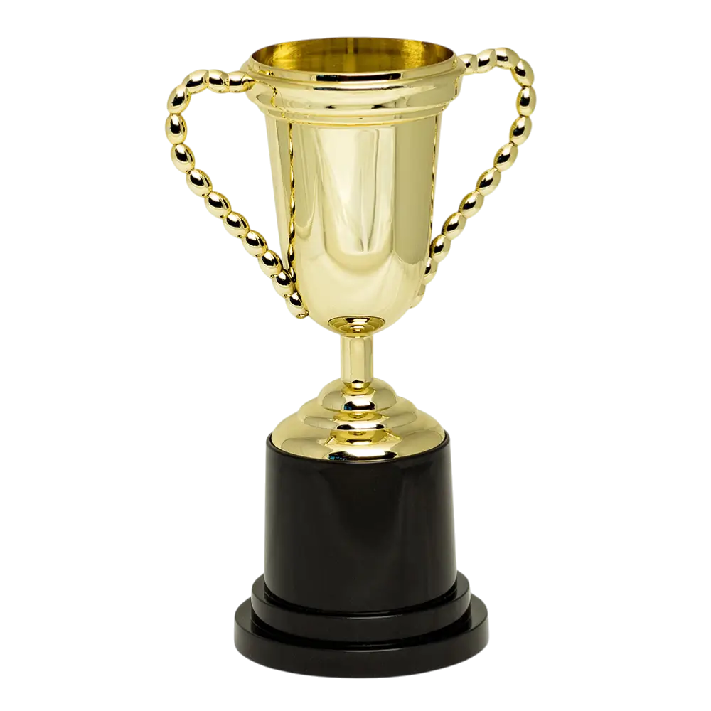 Verjaardagssportprijs Deluxe Gouden Overwinningsbeker