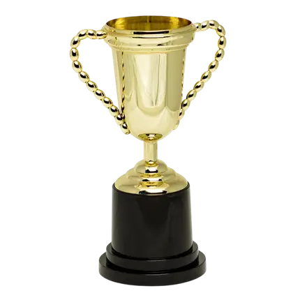 Verjaardagssportprijs Deluxe Gouden Overwinningsbeker