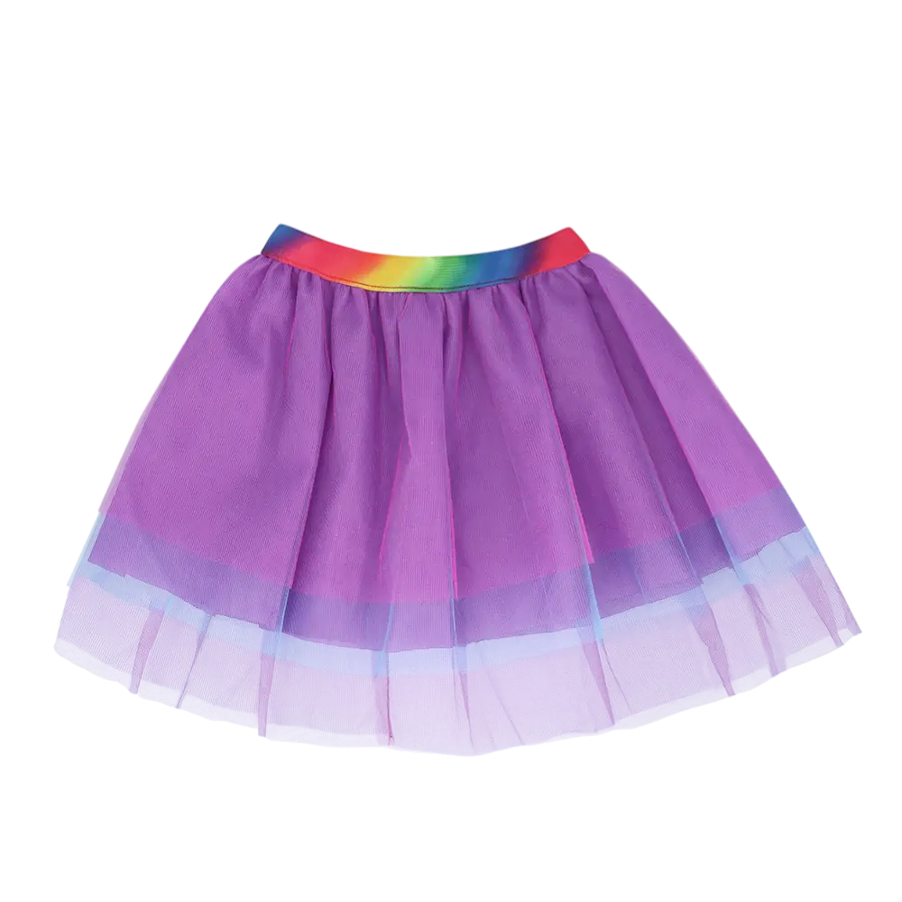 Kinder Regenboog Eenhoorn Set - Fee Fantasie Vermomming Accessoires