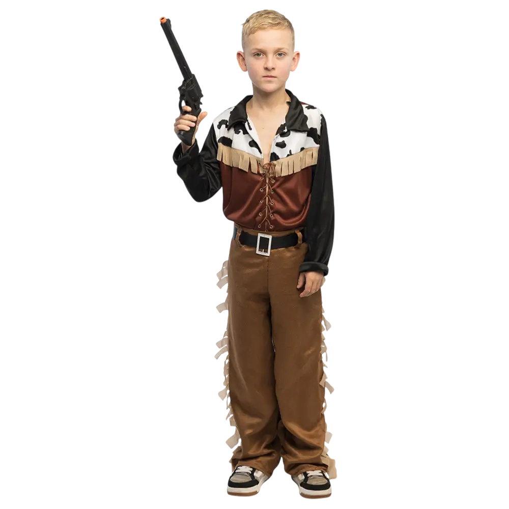 Cowboykostuum voor 5-6 jarigen - Westernkostuum Far West voor jongens