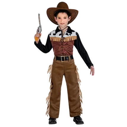 Cowboykostuum voor 5-6 jarigen - Westernkostuum Far West voor jongens