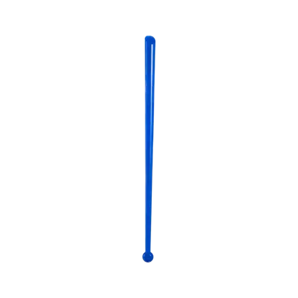 16cm Blauwe PP PILLON Cocktail Roerstaaf - Herbruikbaar (Verpakking van 100)