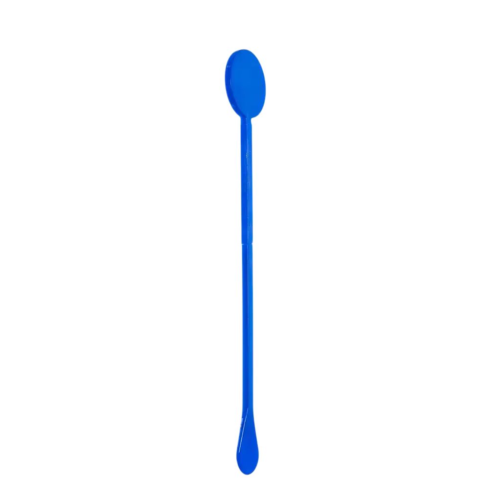 17cm Blauwe PP Cocktail roerstaaf (Mojito, CaÏpi) - Herbruikbaar (Verpakking van 100)