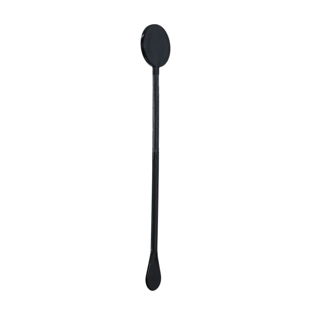 17cm Zwarte PP Cocktail roerstaaf (Mojito, Caïpi) - Herbruikbaar (Verpakking van 100)