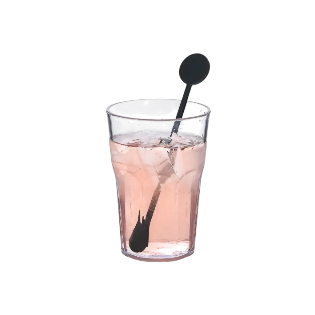 17cm Zwarte PP Cocktail roerstaaf (Mojito, Caïpi) - Herbruikbaar (Verpakking van 100)