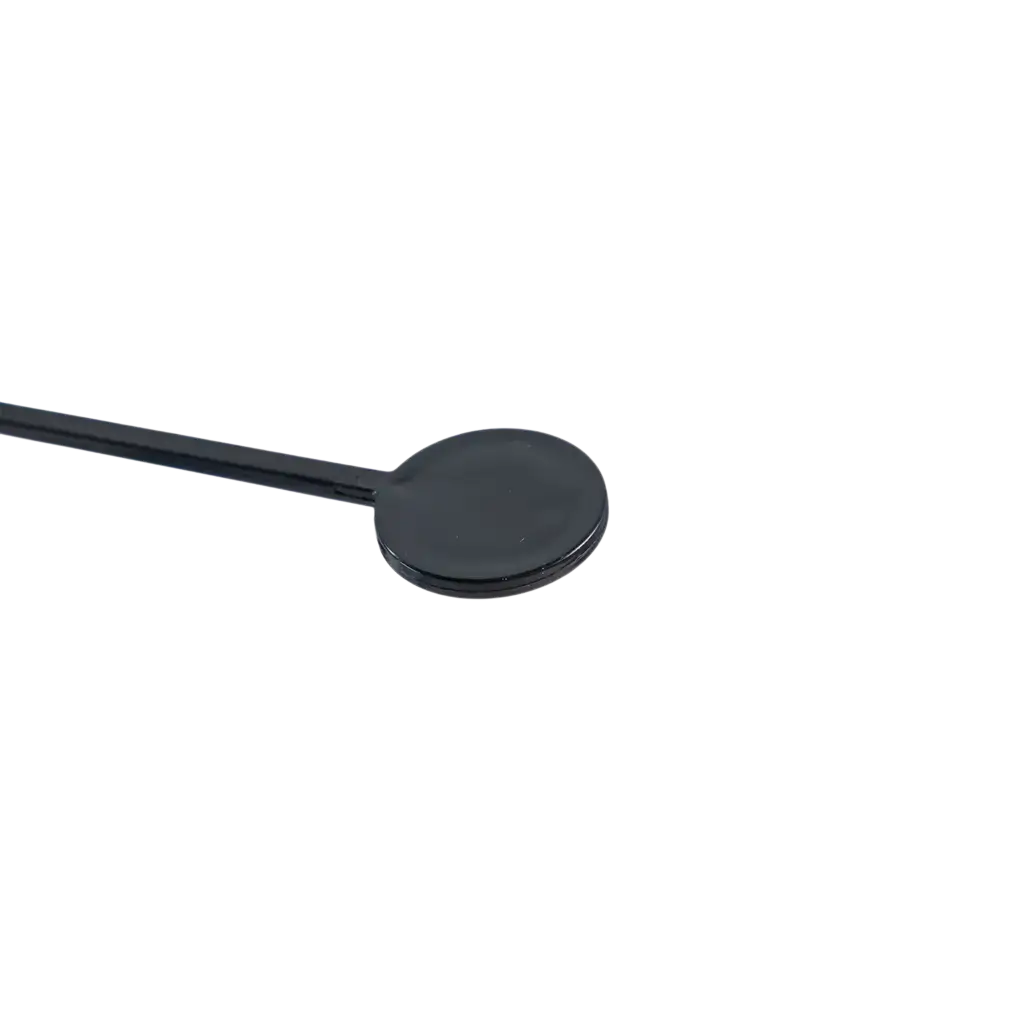 Cocktail roerstaaf 22cm in zwart PP - herbruikbaar (Verpakking van 100)