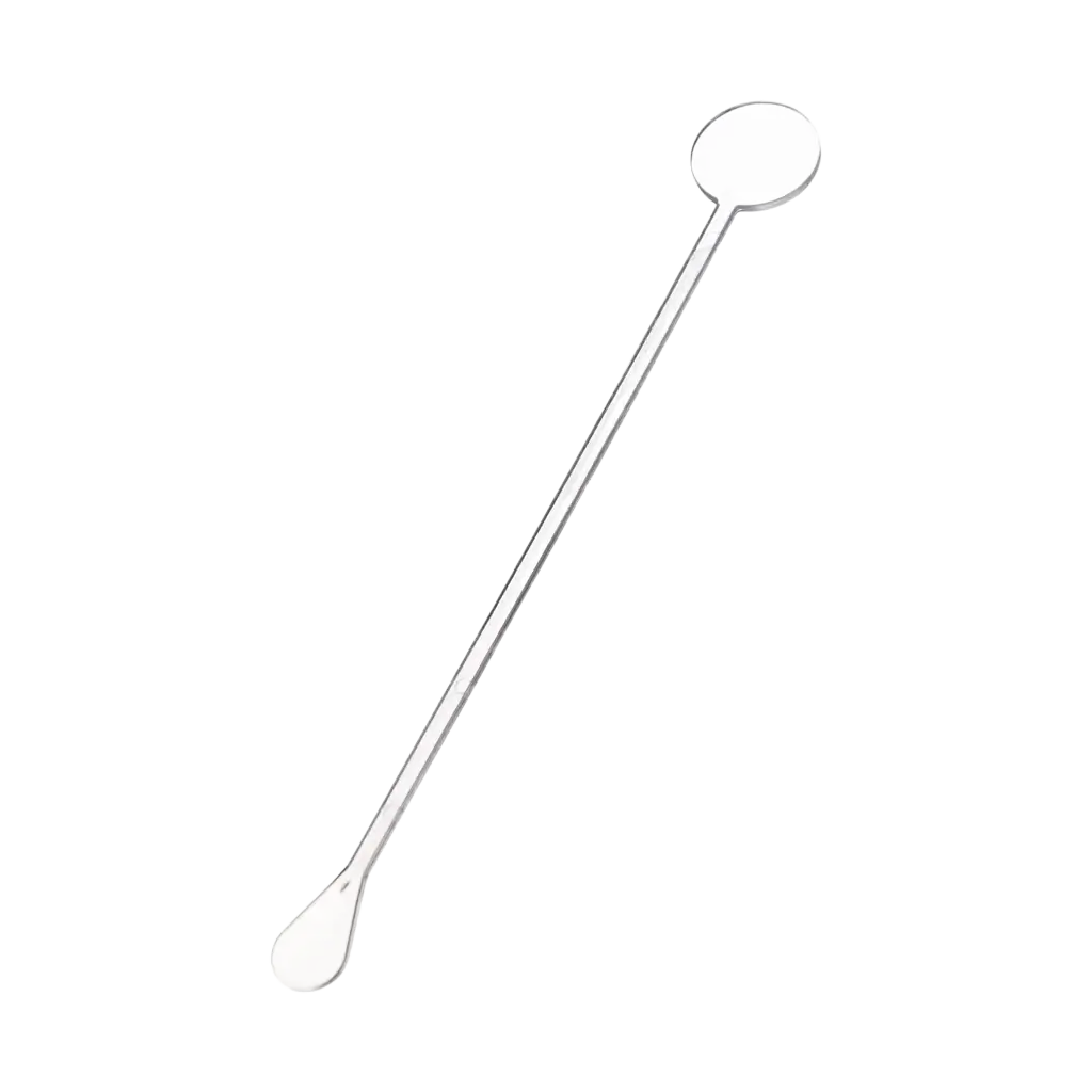 Standaard Cocktail Roerstaaf 22cm in Helder PP - Herbruikbaar (Verpakking van 100)