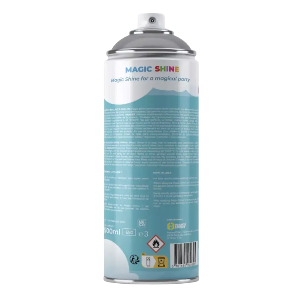 Magic Shine® - Glansspray voor latex ballonnen - 500ml