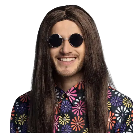 Retro hippie feestbril John