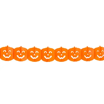 Halloween pompoenslinger