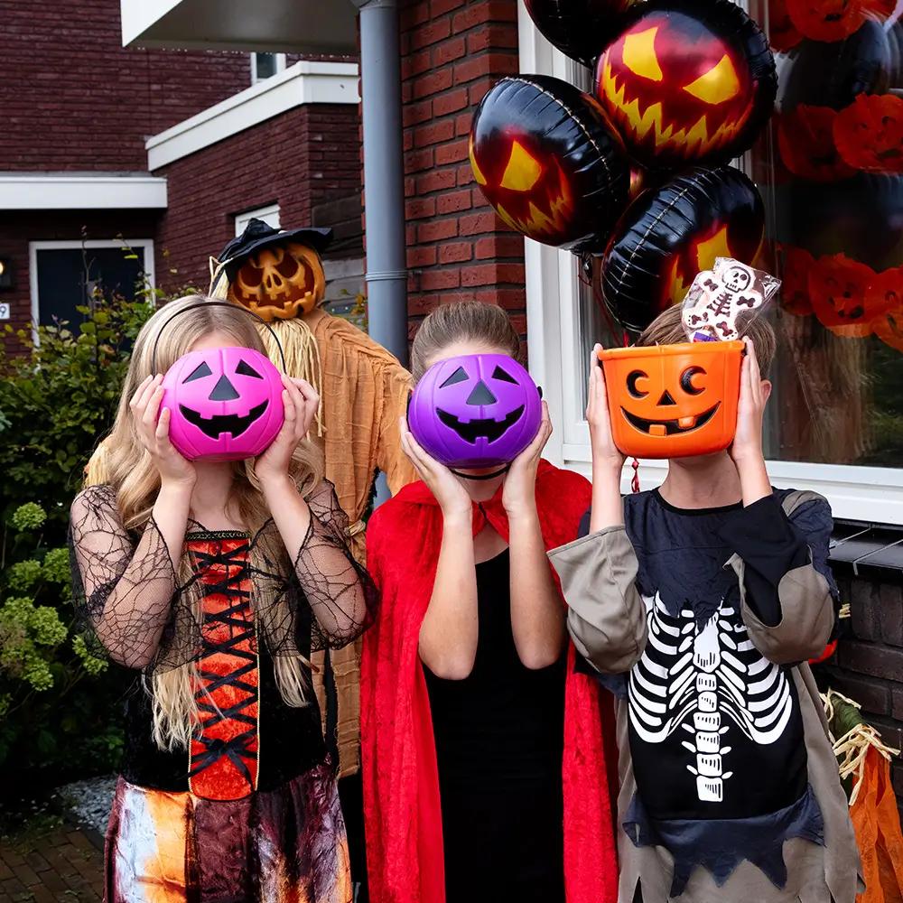 Halloween enge pompoen ballon