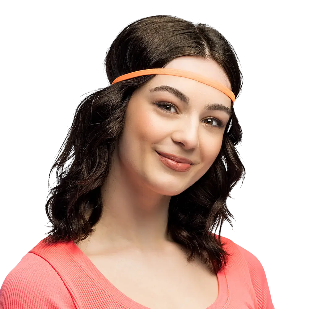 4 Neon elastische hoofdbanden