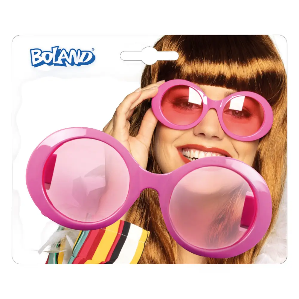 Jackie neon roze zonnebril