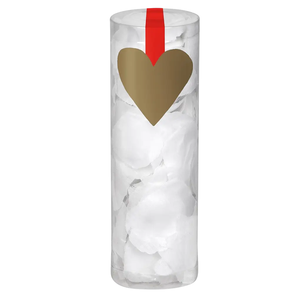 288 Witte rozenblaadjes