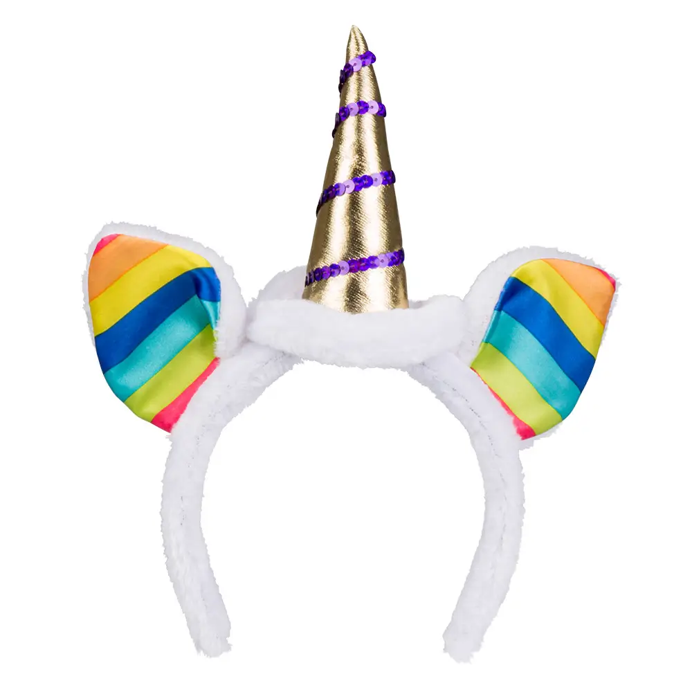 Regenboog eenhoorn tiara
