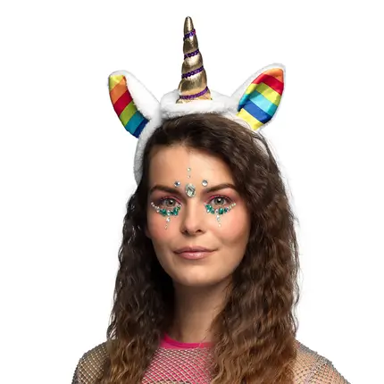 Regenboog eenhoorn tiara