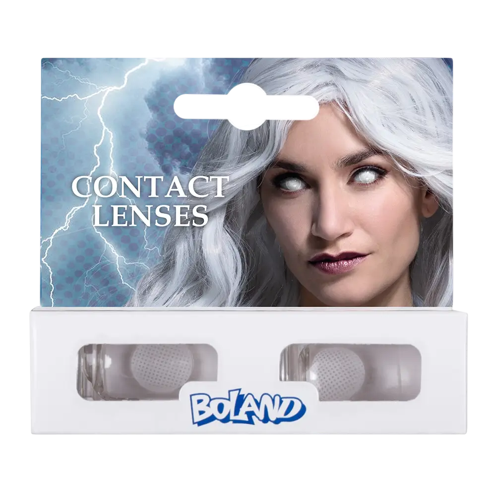 Mystiek witte Halloween lenzen 12 maanden