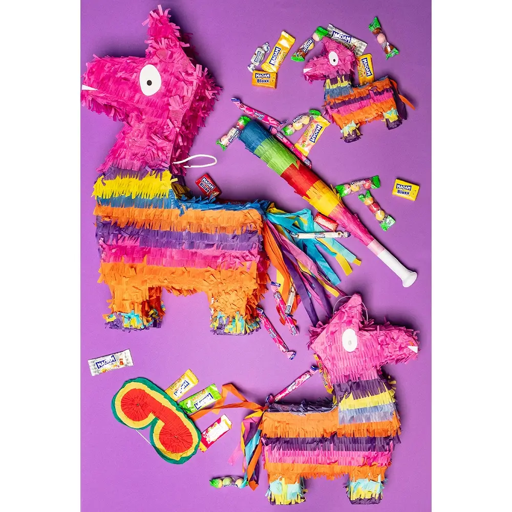 Veelkleurige lama pinata