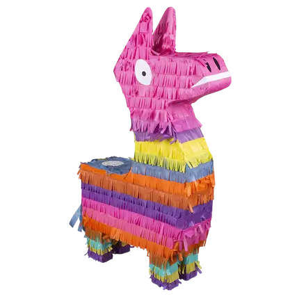 Veelkleurige lama pinata
