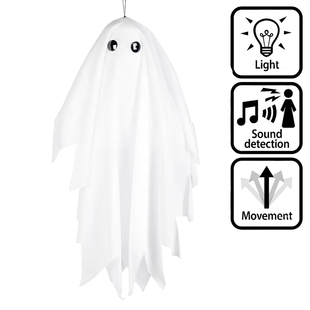 Schuddende Ghost hangende decoratie