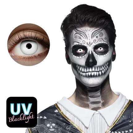 Witte UV-flitslenzen