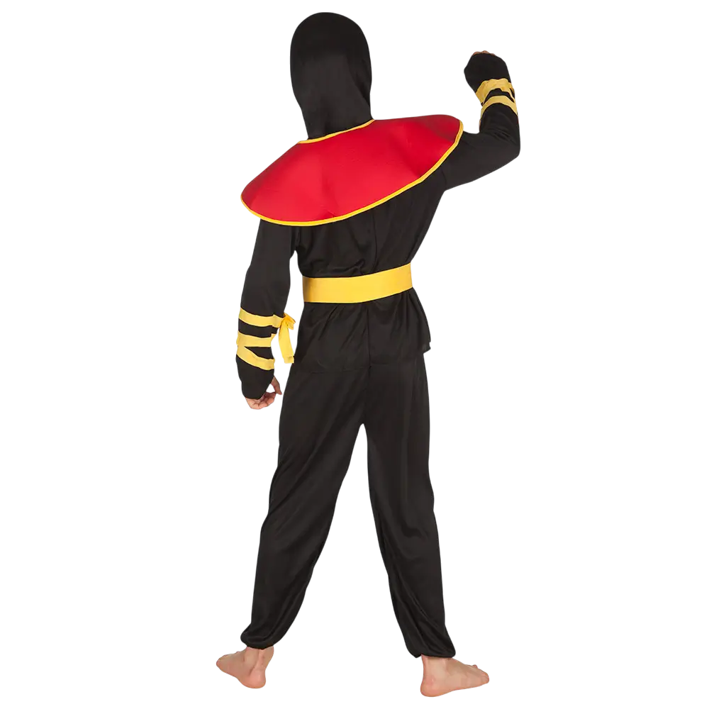 Rode draak ninja vermomming - 7-9 jaar