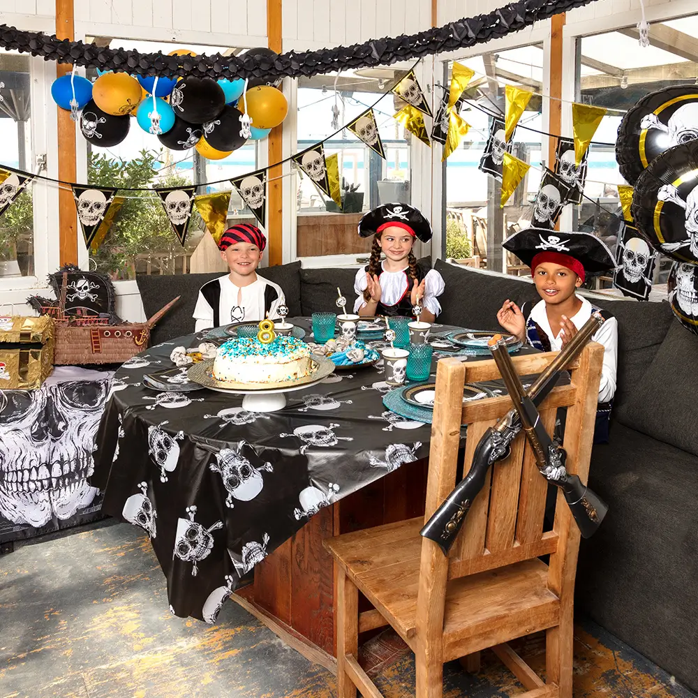 Schedel piratenvermomming voor jongens - 4-6 jaar
