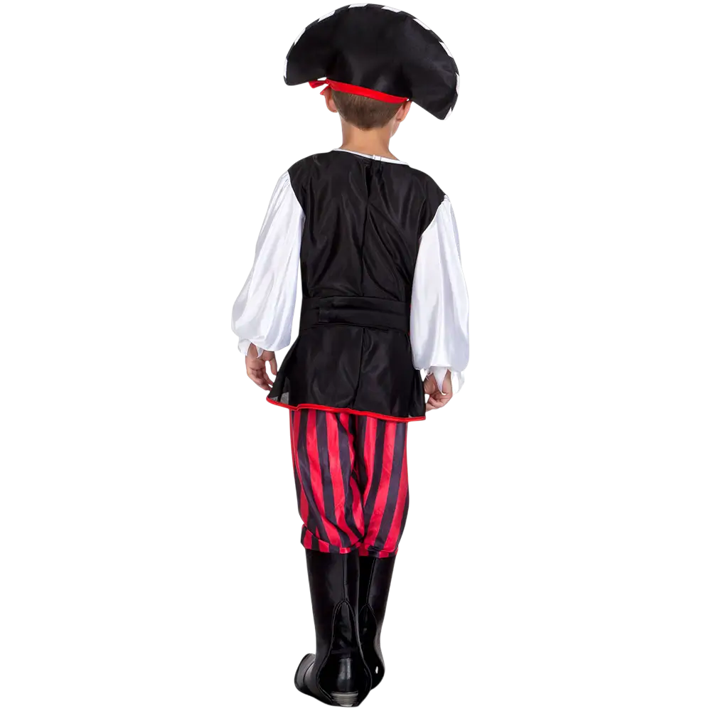 Schedel piratenvermomming voor jongens - 10-12 jaar