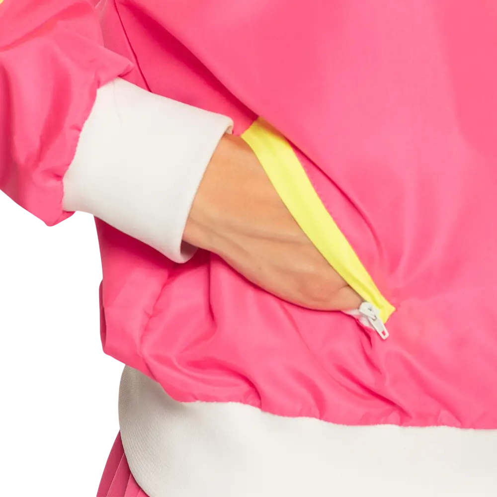 Damesoutfit in retro neonroze - S