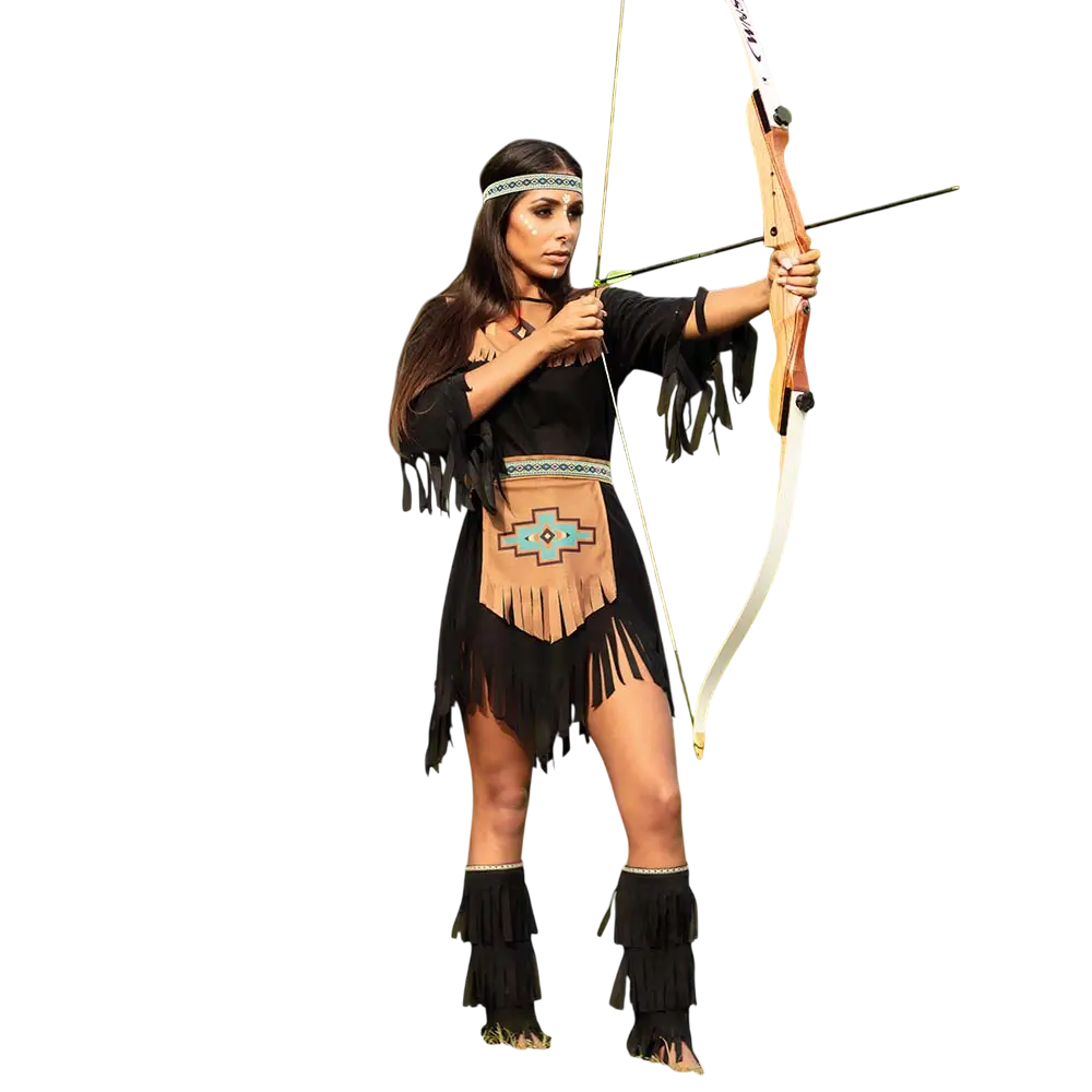 Bruin indianenkostuum voor vrouwen - 36/38