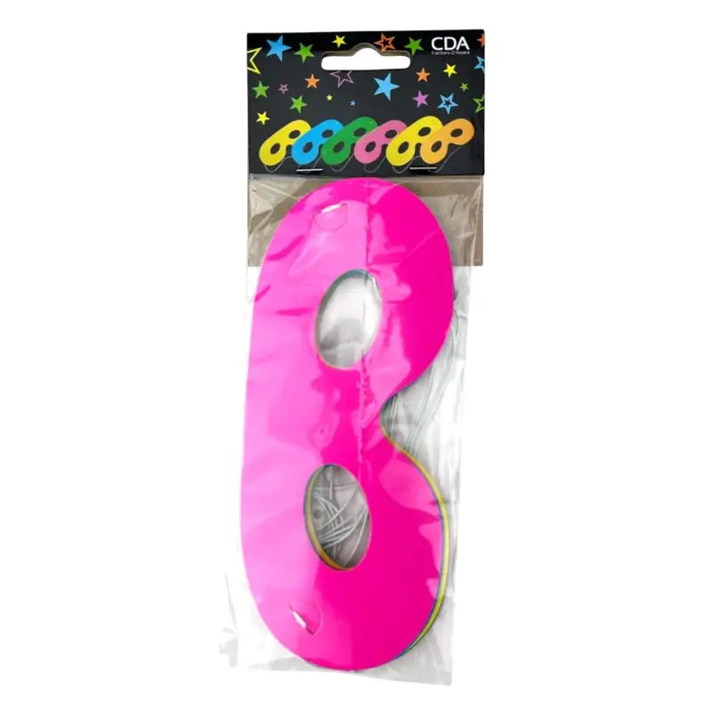 6 FLUO COLOR kartonnen wolven