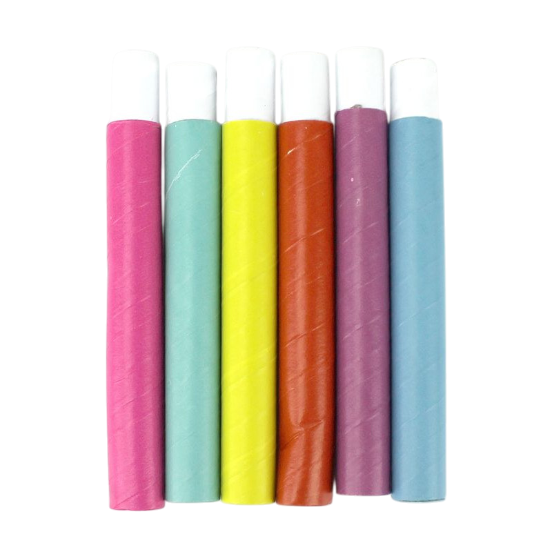 12 Veelkleurige blaaspijpen