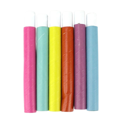 12 Veelkleurige blaaspijpen