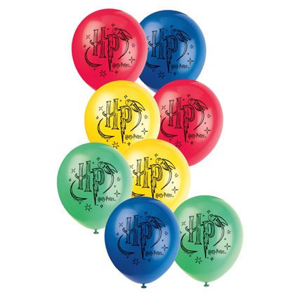 8 latex ballonnen van Harry Potter