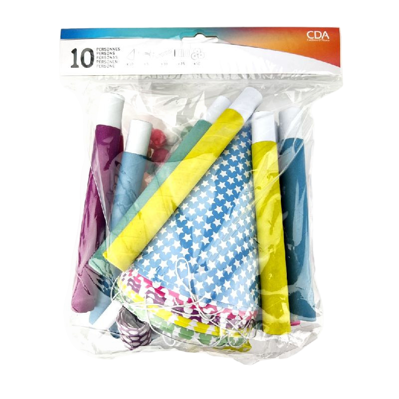 Oud & nieuw feestpakket voor 10 personen