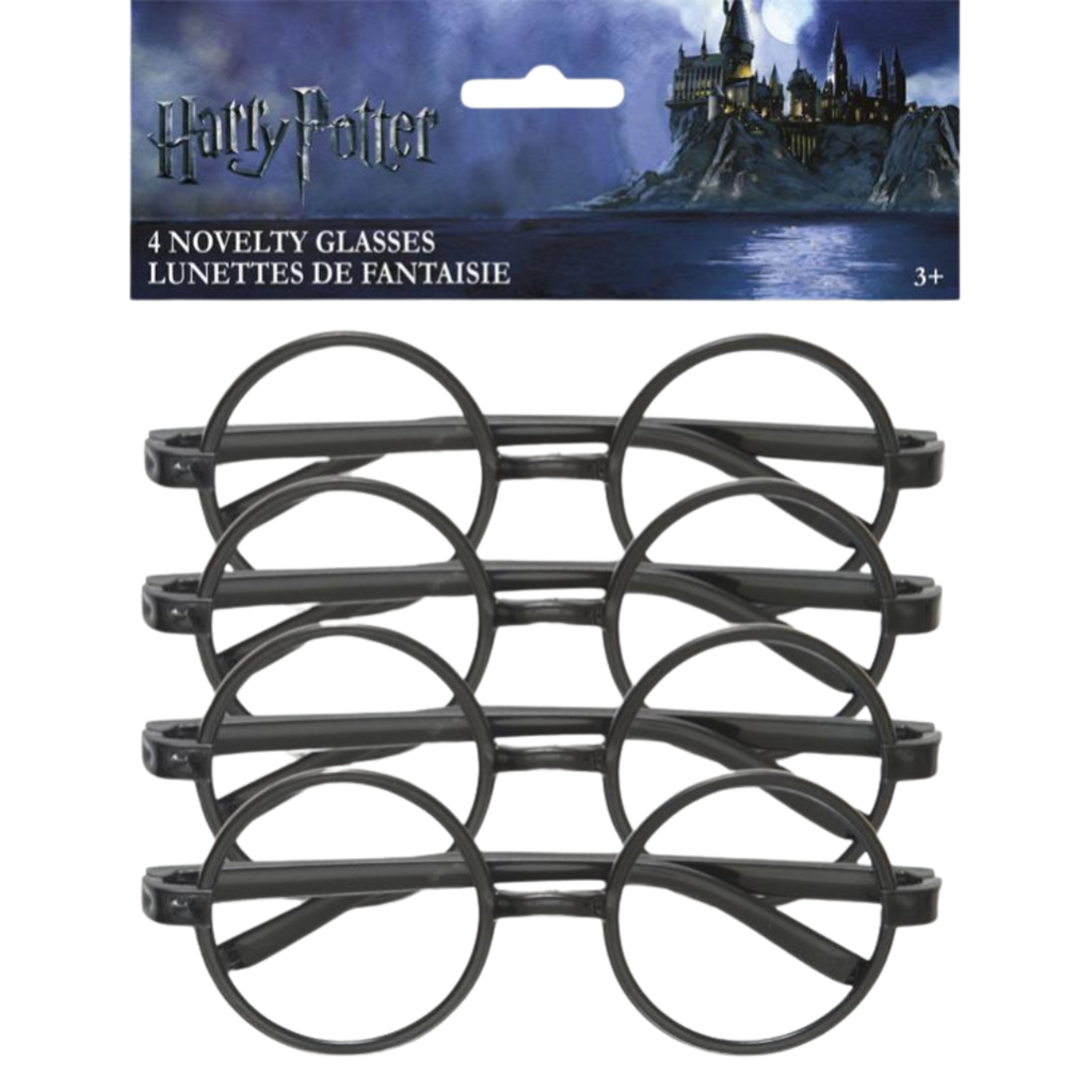 4 paar ronde Harry Potter brillen