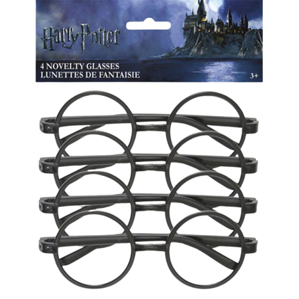 4 paar ronde Harry Potter brillen