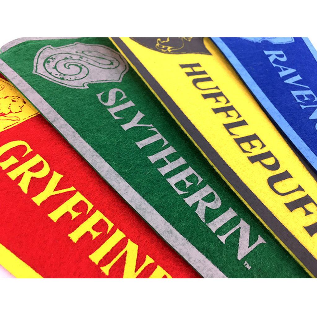 4 Harry Potter stoffen banners om op te hangen