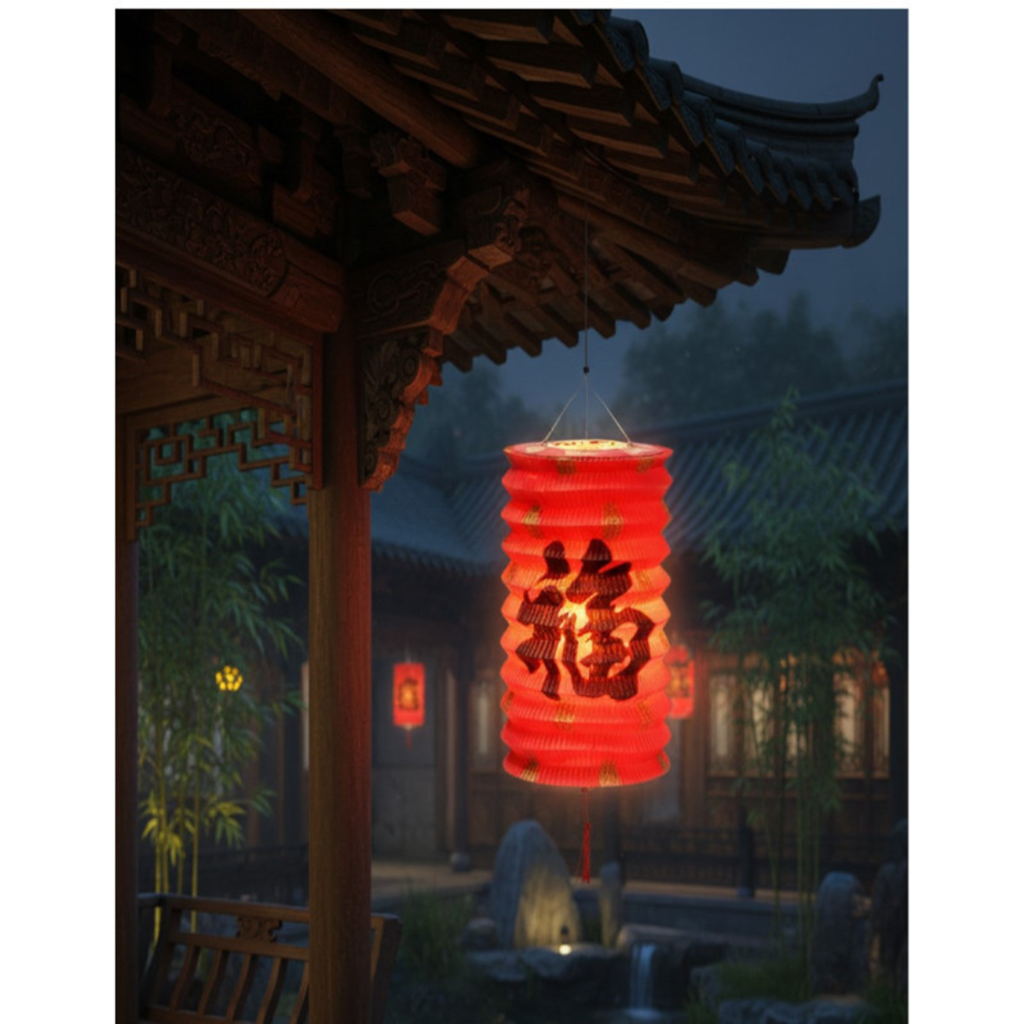 12 Chinese lantaarns