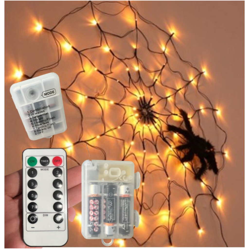 1m LED scherm + 1 spin 34 cm wissellichten (batterijdoos)