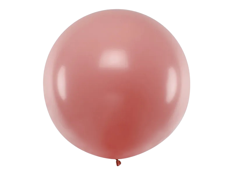 Grote ronde bal 1 m, terracotta