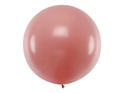 Grote ronde bal 1 m, terracotta
