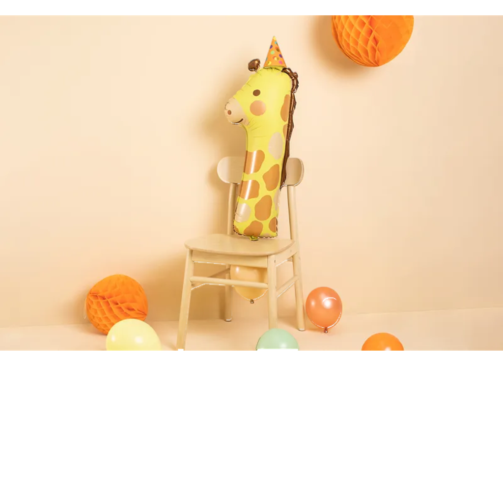 Aluminium giraffenbal nummer 1