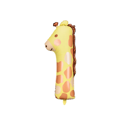 Aluminium giraffenbal nummer 1