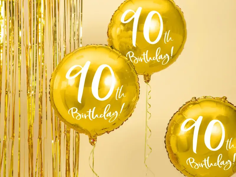 Gouden verjaardagsbal 90 jaar